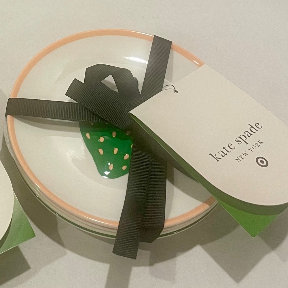 Kate spade x Target set of 4 appetizer plates